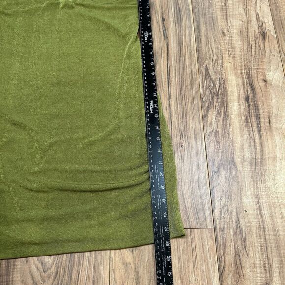 NWT Princess Polly Sydnee Green Halter Mini Dress Stretch Peek-a-Boo Women 12 - Picture 4 of 10